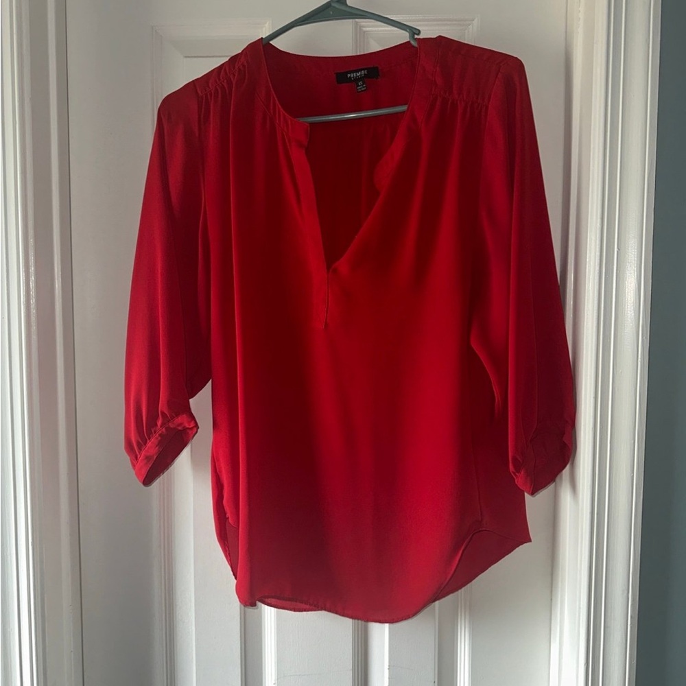 Red Women's Top